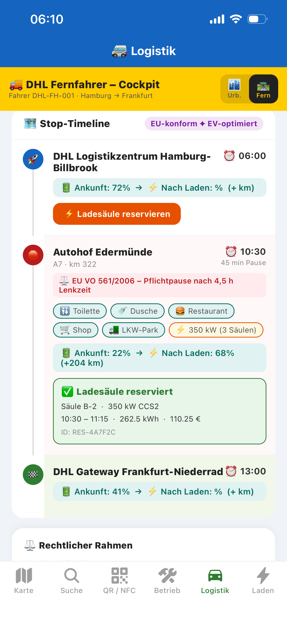 Fernverkehr: Toilettenstopp optimiert